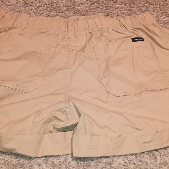Women's Sanctuary Shorts Size XL Color Beige Stretch Mom Comfortable Walking... - Picture 3 of 3